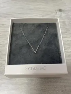 SCOMMAG V字 ネックレス シルバーのサムネイル