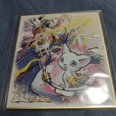 9/20出品削除　デジモン デジモンアドベンチャー　色紙　テイルモン　②