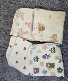 ガーゼハンカチ 4枚セット