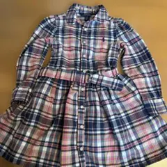 ラルフローレン　シャツワンピース