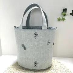 ミナペルホネン ハンドメイドバッグ 楕円底ショルダーバッグ - メルカリ