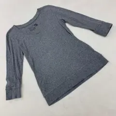 BAYFLOW カットソー 長袖 Vネック グレー シンプル 無地 サイズ3