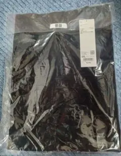 新品未使用　ユニクロＵ　クルーネックセーター半袖 XXL ブラック