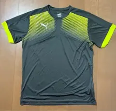 PUMA サッカー トレーニングシャツ グレー Lサイズのサムネイル