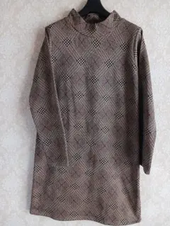 SHOO-LA-RUE チェック柄 長袖チュニック M