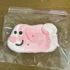 スクイーズ　犬　ピンク