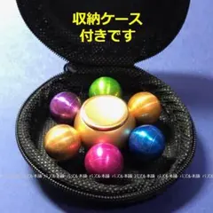 新品 レインボーカラー ハンドスピナー 金属製 EDC フィジェットトイ