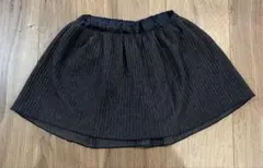 新品未使用品 BeBe べべ キッズ プリーツスカート ゴムウエスト 100㎝