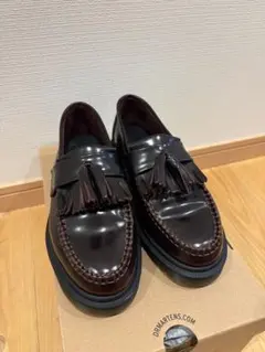 Dr. Martens Adrian タッセルローファー チェリーレッド UK4