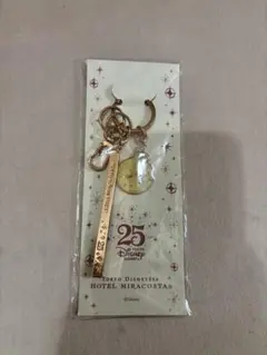 東京ディズニーシー ホテルミラコスタ 25周年記念キーホルダーのサムネイル