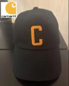 Carhartt ベースボールキャップ ブラック Cロゴのサムネイル
