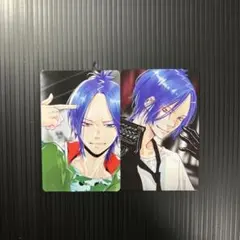 天野明展 六道骸&XANXUS 自撮り トレカ 特典 天野明展 物販購入特典 入場特典 自撮り風トレーディングカード 各2点