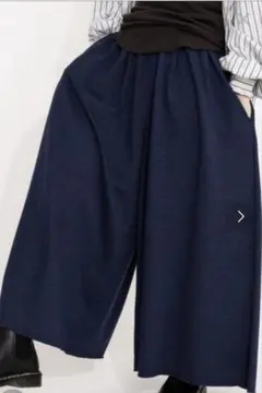 美品★nico and...ニコアンド★スエットボリュームマキシパンツ