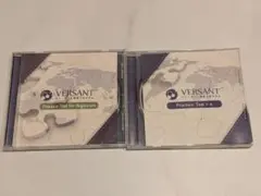 【2枚セット】VERSANT　ヴァーサント対策プログラム　英語　英会話