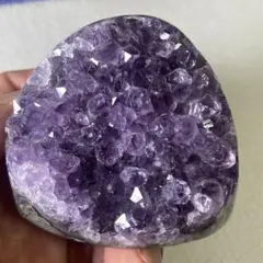 極上】ウルグアイアメジストクラスター原石（幸運水晶）天然紫水晶