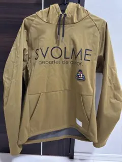 SVOLME フード付きウェア カーキ　裏起毛　Sサイズ