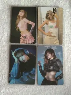 LISA リサ BLACKPINK トレカ 韓国限定 4枚セット No.168