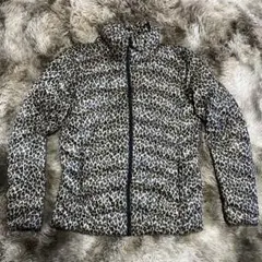 ユニクロ◎ウルトラライトダウンL レオパード 袋付