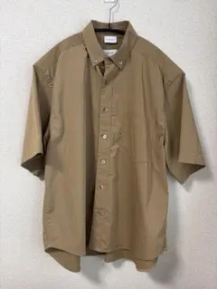 THE RERACS ユナイテッドアローズ別注 ミリタリーシャツ グレージュ46 THE RERACS ユナイテッドアローズ別注 ミリタリーシャツ グレージュ46