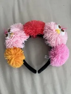 【大人気商品】【即購入可】USJ ポンポン付きカチューシャ　モッピー　ピンク