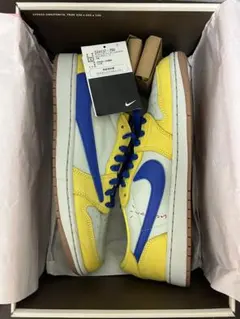 NIKE travis scott カナリー　WMS 27.5 新品・未使用 2025年最新】Travis scott カナリー 27.5の人気アイテム - メルカリ