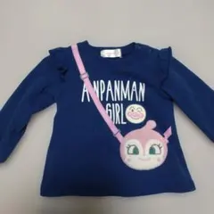 ANPANMAN GIRL ネイビー トレーナー　95センチ
