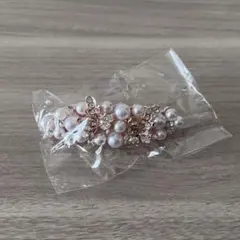 パールヘアアクセサリー　バレッタ