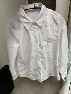 ROMWE ホワイト 長袖シャツ XS