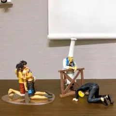 ワンピース ルフィ エース サンジ ゼフ フィギュア ドラマティックショーケース