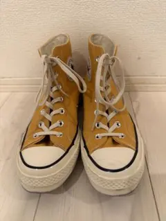 상태매우좋음 ・箱付 CONVERSE CT70 Hiサンフラワー 24.5cm