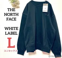 ノースフェイス GO-TO SWEATSHIRTS ロゴ刺繍 スウェット 黒 L