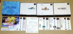 【各種帯付き説明書等完備】ファイナルファンタジー PS1 4点セット