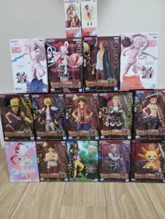値下げ！早い者勝ち ワンピース FILM REDフィギュア 16点セット