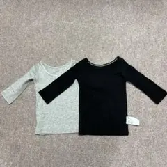 ユニクロ　コットンフライスインナー 長袖