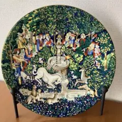 美品 LYNN CHASE ジャングルパーティ 21.5cm皿 高級食器メーカー