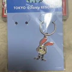 新品未使用 ズートピア ジュディ キーホルダー ディズニーランド　シー