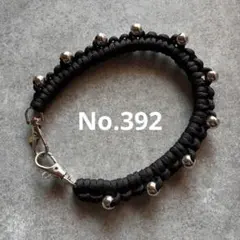 パラコード　ハンドストラップ　スマホストラップ　ハンドメイド　No.392