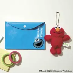 SPRiNG スプリング 3月号 付録 セサミストリート チャーム＆ポーチ