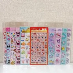 【正規品】サンリオ　ハローキティ　ボンボンドロップシール　ミニ　他　10枚セット