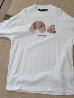 Palm Angels ベアプリント Tシャツ ホワイト