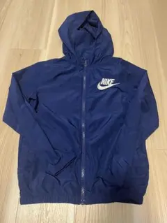 NIKE ネイビー フード付きジャケット