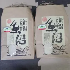魚沼産コシヒカリ　精米10kg（5kg×2）のサムネイル