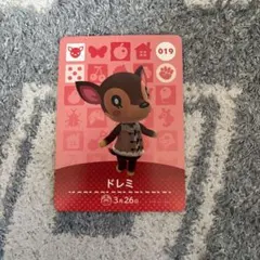 019ドレミ あつまれどうぶつの森amiiboカード
