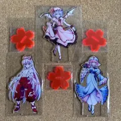 ⭐️東方project アクリルスタンド 3点セット
