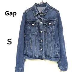 Gap ギャップ　レディース　デニムジャケット　Ｇジャン　Ｓ　ダメージ