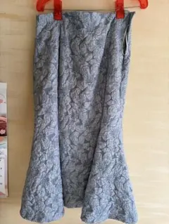 SAISON DE PAPILLON フクレジャガードマーメイドスカート LL