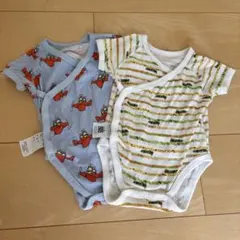 UNIQLO ベビー ロンパース ボディスーツ　2枚セットのサムネイル