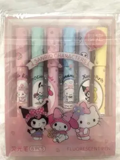 キャラクター蛍光ペンセットのサムネイル