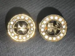 ヴィンテージ　クレージュ　イヤリング