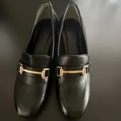 ESPERANZA ブロックヒール　ローファー　24.5